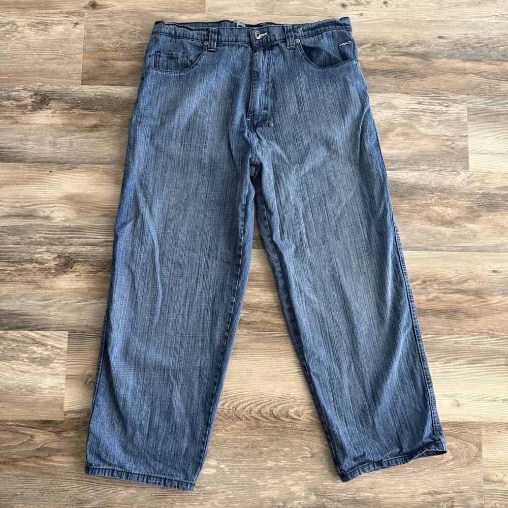 Evolution Denim Jeans Men’s Size 38 Blue Straight Leg Classic Fit